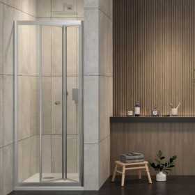 Porta Doccia Soffietto Bluma PS101 Cristallo 5 millimetri Chrome Ix Box Shower 