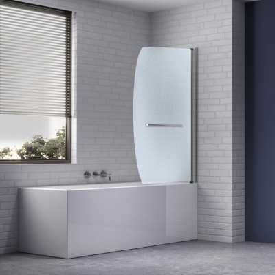 Porta Sopra Vasca Orientabile Bakul S112 Cristallo 4 Millimetri Ix Box Shower