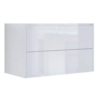 Base porta lavabo Marano Nordikflat con due cassetti cm 90x45x54