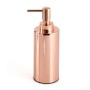 Dosasapone in acciaio inox finitura rame serie Vulcano dispenser d'appoggio