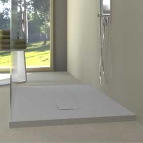 Piatto Doccia In Marmo Resina Olma Colore Bianco H 4 centimetri Ix Box Shower 