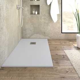 Piatto Doccia In Marmo Resina Giada Bianco Opaco H 35 millimetri Ix Box Shower 