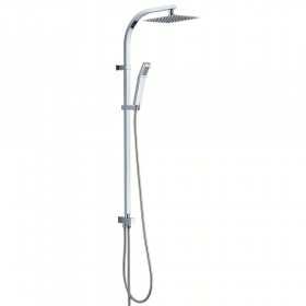 Colonna Doccia Attrezzata Ottone Cromato NUVOLA Ix Box Shower 