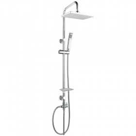 Colonna Doccia Attrezzata Ottone Cromato Beach Ix Box Shower 