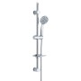 Saliscendi Doccia in Ottone Cromato 5 Getti Anticalcare Flash Ix Box Shower 