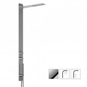 Colonna doccia Wall Kit Verticale Ad Incasso Space in Acciaio Inox