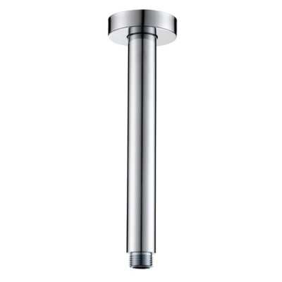 Braccio Doccia a Soffitto Tondo Ottone Cromato Lucido Ix Box Shower 