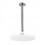 Braccio Doccia a Soffitto Tondo Ottone Cromato Lucido Ix Box Shower 