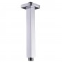 Braccio Doccia a Soffitto Quadrato Ottone Cromato Lucido Ix Box Shower