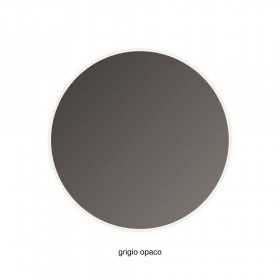 Piletta Click Clack con Cover in Ceramica Grigio Opaco Lullaby