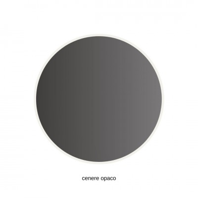Piletta Click Clack con Cover in Ceramica Cenere Opaco Lullaby