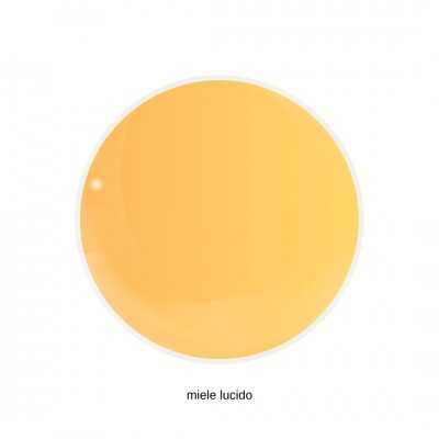 Piletta Click Clack con Cover in Ceramica Miele Lucido Lullaby