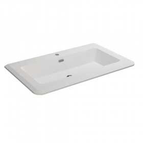 Lavabo ad Incasso in Resina Marylin Bianco Opaco