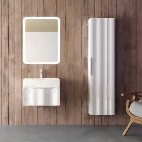 Mobile bagno composizione completa modello Elizabeth cm 50 con specchio