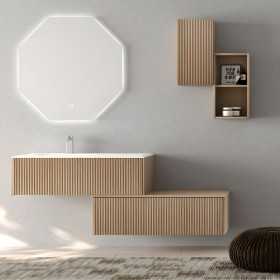 Mobile bagno composizione completa modello Grace 01 con specchio