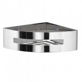 Ix Box Shower Contenitore Doccia Inox Angolare Inox Finitura Cromo