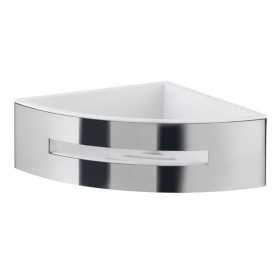 Ix Box Shower Portaoggetti Doccia Angolare Inox Rettangolare Finitura Cromo