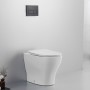 Vaso a Pavimento Ceramica Bianco Lucido Completo Di Fissaggi modello Jump 