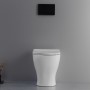 Vaso a Pavimento Ceramica Bianco Lucido Completo Di Fissaggi modello Jump 