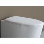 Sedile Termoplastico Serie Garden Bianco Lucido Chiusura Standard