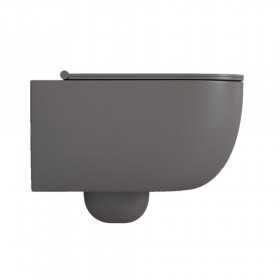 Vaso Bloom Ceramica Nero Opaco Sospeso Design Moderno