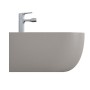 Bloom Bidet Ceramica Sospeso Scarico a Parete Colore Grigio Opaco