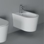 Bloom Bidet Ceramica Sospeso Scarico a Parete Colore Grigio Opaco