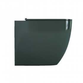 Bloom Vaso Ceramica a Pavimento Senza Brida Colore Pino Lucido serie Bloom