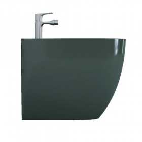 Bidet Ceramica a Pavimento Colore Pino Lucido serie Bloom 