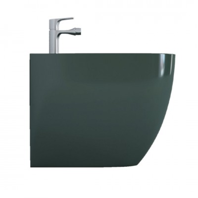 Bidet Ceramica a Pavimento Colore Pino Lucido serie Bloom 