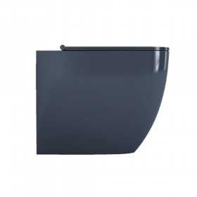 Vaso Ceramica a Pavimento Senza Brida Colore Mirto Lucido Bloom