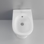 Jump Bidet a Pavimento Ceramica Bianco Lucido Completo Di Fissaggi