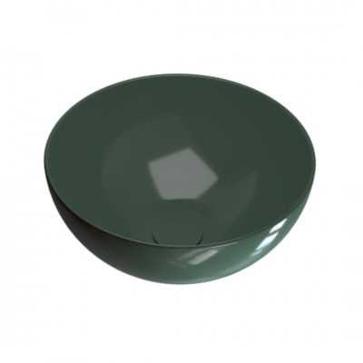 Lavabo da Appoggio Meg Tondo in Ceramica Pino Lucido Lullaby
