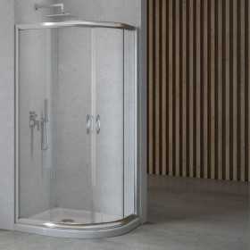 Box Doccia Semicircolare Dalia S107 Cristallo 6 millimetri Ix Box Shower 