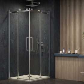 Ix Box Shower Box Angolare Con Ante Scorrevoli Blossom BMA922 8 Millimetri