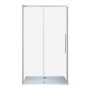 Porta Doccia Scorrevole Birkey Cromo Lucido BMA110 Cristallo 8 mm Ix Box Shower