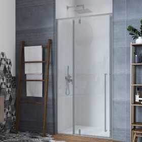 Porta Doccia Battente Liko One BMA120 Cristallo 8 Millimetri Chrome Ix Box Shower