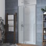 Ix Box Shower Porta Doccia Battente Liko One BMA120 Cristallo 8 Millimetri Chrome