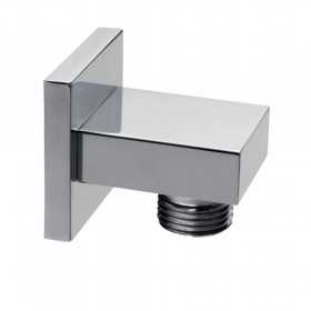 Presa Acqua in Ottone Cromato a Muro Rettangolare Ix Box Shower 