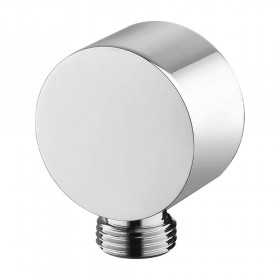 Presa Acqua in Ottone Cromato a Muro Rotonda RB002C Ix Box Shower 
