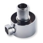 Presa Acqua in Ottone Cromato a Muro Rotonda RB002C Ix Box Shower 