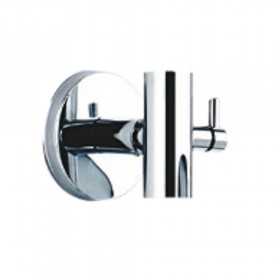 Ix Box Shower Gancio A Muro In Ottone Cromato Per Colonna Olimpia 