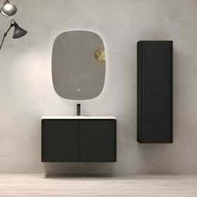 Mobile bagno composizione completa modello Marilyn 02 con specchio e colonna