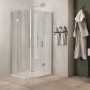Box Doccia Semicircolare Angolare Ginestra S8526 Cristallo 8 millimetri Chrome