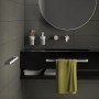 Porta salviette asciugamani Panarea bianco opaco cm 45 arredo bagno