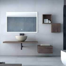 Composizione completa modello Easy Top lavabo specchio cassettiere