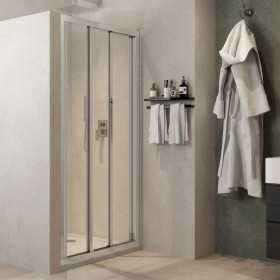 Porta Doccia Scorrevole Brionia S152 Cristallo 5 millimetri Chrome Ix Box Shower 