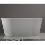 Vasca Palao in Acrilico Colore Bianco Lucido Filo Muro Lullaby 