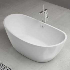 Vasca free Standing Zanzibar in Acrilico Colore Bianco Lucido Lullaby 