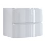 Base portalavabo con due cassetti modello Diana mobile bagno